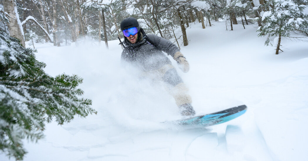 1200 de acri de zăpadă pentru aproximativ 100 de dolari schi în Bolton Valley, Vermont